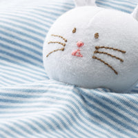baby striped bunny toy