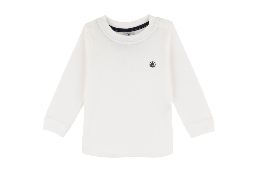 teckel ls tee with boat logo