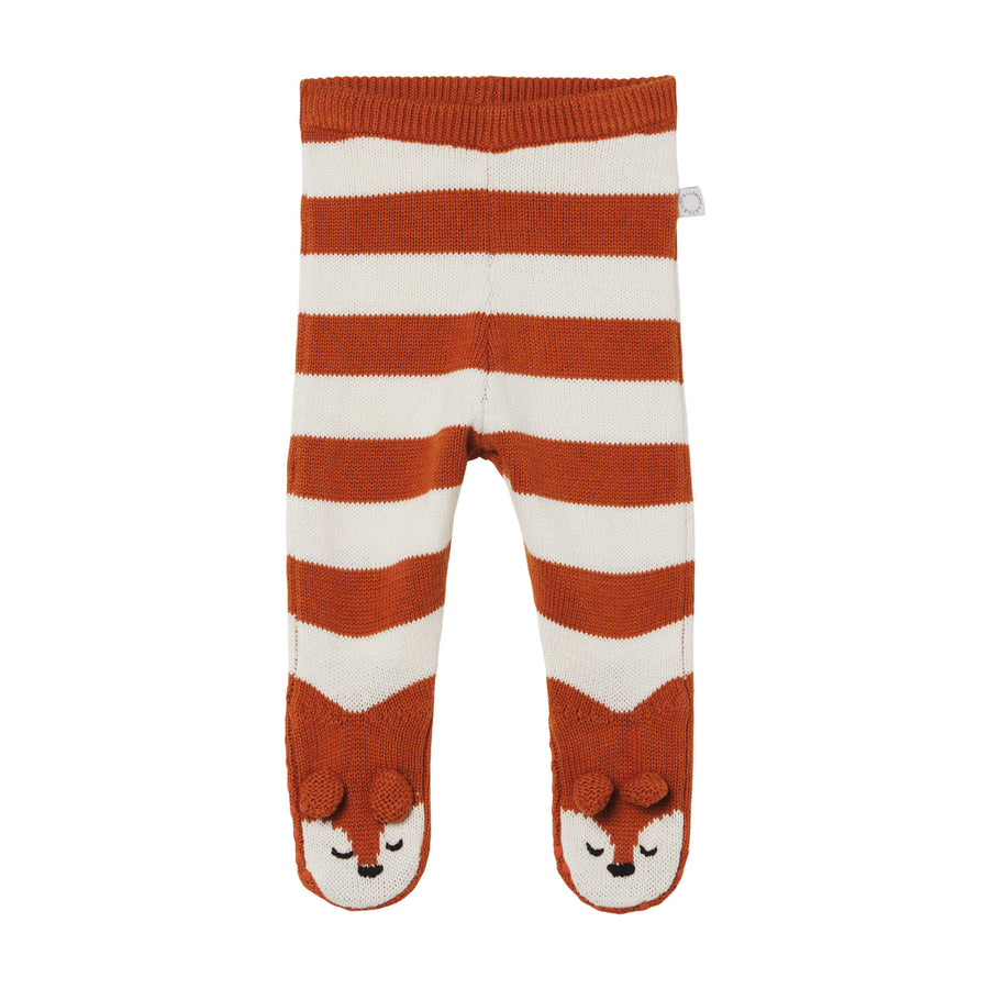 baby fox footed legging