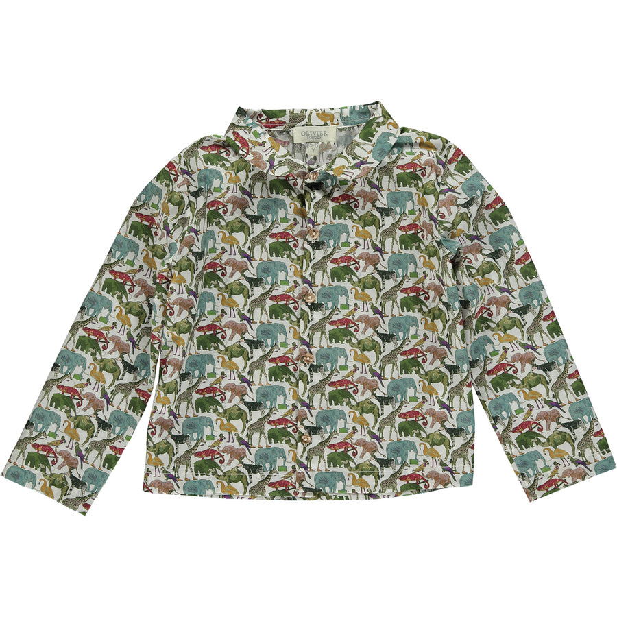 arlo printed shirt zoo