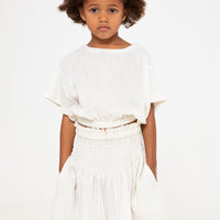 tibet skirt white