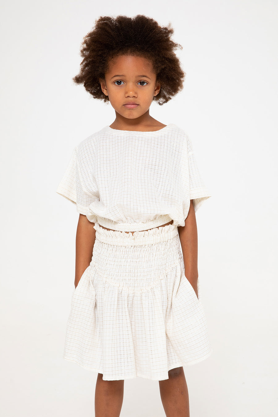 tibet skirt white
